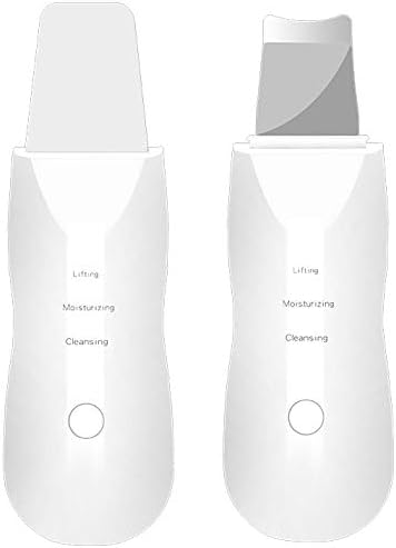 Electric Facial Skin Scrubber Blackhead Remover - Rechargeable Face Spatula Cleansing Brush [2019 NEW] (Model 2)