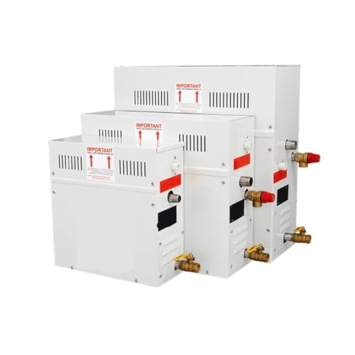 サウナストーブ シャワー用スチーム発生器 家庭用スチームマシン サウナバス スチームシャワー デジタルコントローラー付き 高加熱効率(5k22)