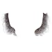 Mustaches Self Adhesive, Novelty, Realistic, Fake, L Shaped Mutton Chops Sideburns, Salt and Pepper Color