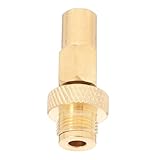 AKOOSY Kupfer Adapter Camping Gasventil Gewindeadapter für Outdoor Herd Anschlussstück mit...