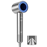 ドライヤー【年末新登場！15s超高速&美髪&大風量】ヘアドライヤー ８億高濃度マイナスイオン LEDディスプレイ 恒温ヘアケア ブラシレスDCモーター 軽量ドライヤー NTC温度制御システム 温冷リズム&２段階風量調整 スマートメモリー機能 低騒音 静電気抑制 過熱保護 磁吸ノズル付き ヘアサロン/家庭用/お祝いのプレゼント PSE認証済み