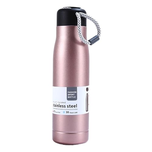 Botella de agua de gimnasio - Botella de bebidas para gimnasio para hombres | Taza térmica de acero inoxidable | Tazas térmicas portátiles | Vasos de gran capacidad | Botella deportiva portátil con