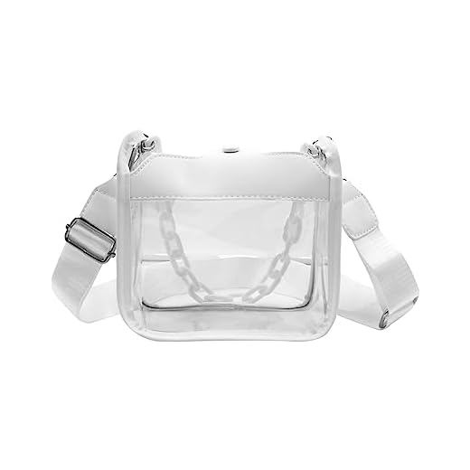 Stylish Clear Crossbody Purse for Events