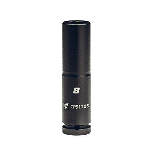 Image of Capri Tools 8 mm Deep Impact Socket, 1 /4-Inch Drive, 6-Point, Metric