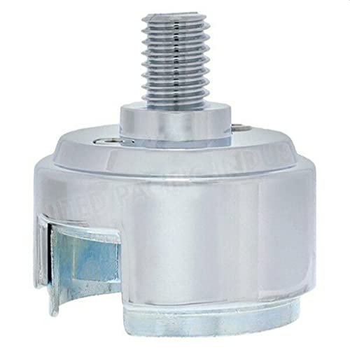 Aniastore 1/2 In-13 Thread-On Shift Knob Chrome Mounting Adapter For Eaton- Style 70589B #TOP1