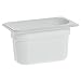 Cambro 94CW148 Camwear White 1/9 Size x 4" D Food Pan