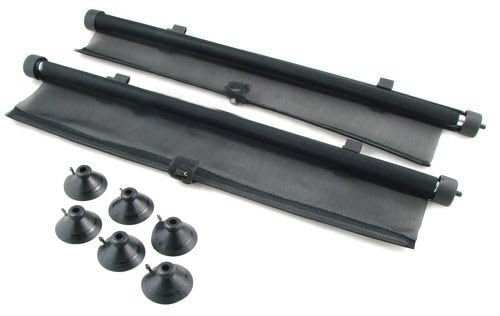 Finestrino laterale dell'auto 2 x Tende a rullo/Tende parasole per auto da 50 cm