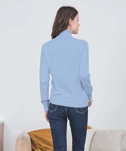 Womens' Turtleneck Knit Sweater4