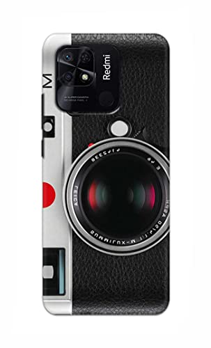 Image of Printed Hard Back Cover Case for Redmi 10 | Redmi 10 Power Back Cover (Vintage Camera) -702