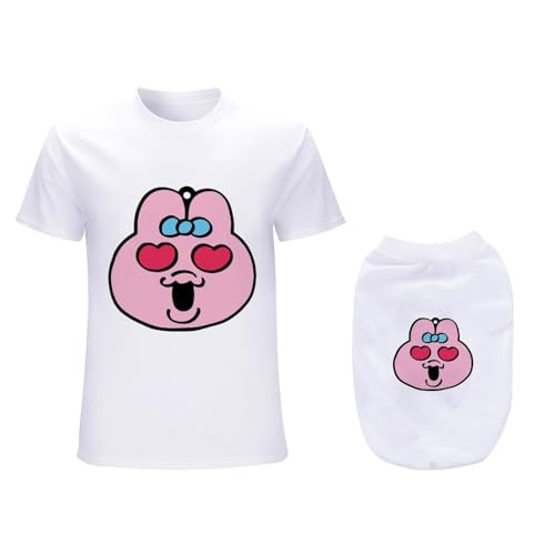 犬の服 タンクトップTシャツ おぱんちゅうさぎ ベスト スポーツ服 洋服 パジャマ カップ ル服 上着 春夏服 小中大型犬服猫服 脱毛保護 日焼き防ぐ 虫除け お散歩 記念撮影 犬用コスチューム (ホワイト/3XL)