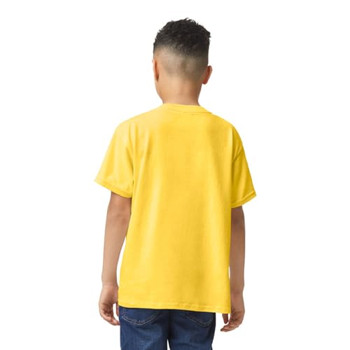 Image of Gildan Unisex-Child Gildan Youth Heavy Cotton T-Shirt, Style G5000b, 2-Pack