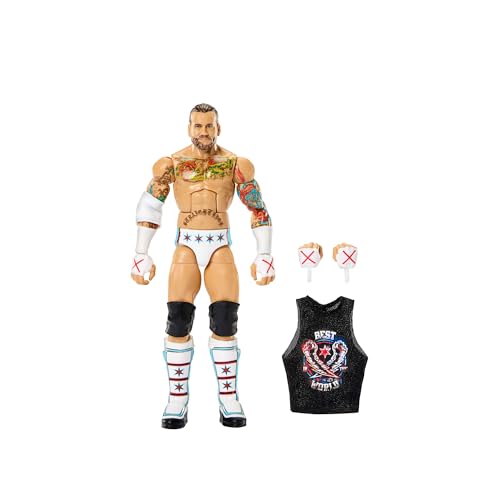 Mattel WWE Elite Collection - CM Punk Set Greatest Hits