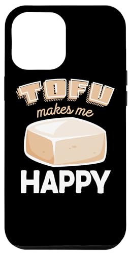 Hülle für iPhone 14 Pro Max Vegan vegetarischer Tofu Pflanzenbasis macht mich glücklich