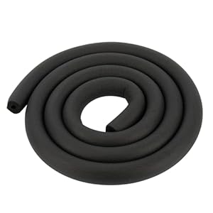 Pipe Insulation Foam Tube – Foam Pipe Insulation for Pipe Freeze Protection and Sharp Edge Protection 1/4″ ID x 3/8″ THK x 6FT