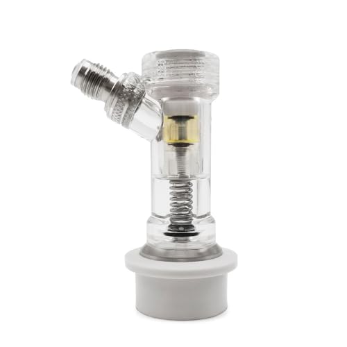 1pc Ball Lock Disconnect Gas MFL 1/4" with Anti-Backflow Che