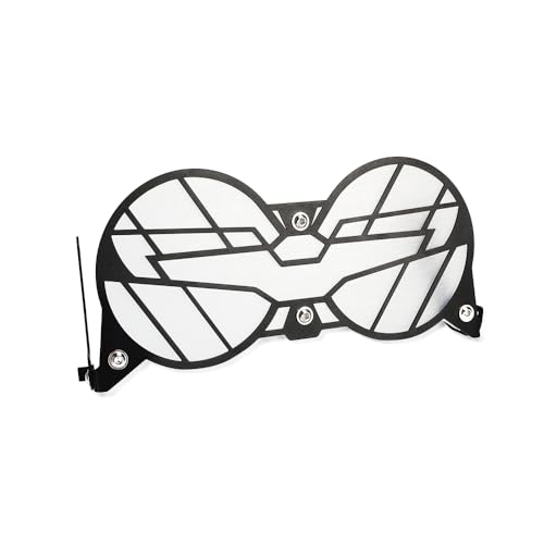 Couvercle de calandre Moto Guzzi V85TT protection phare en acier - 6