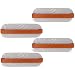 BECCYYLY Wandschuhregal 4er Pack 26,8 * 9,7 cm 4-teiliges Wandschuhregal, Kunststoffpantoffeln Aufbewahrungsregalhalter