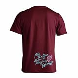 [アートワークスコウベ] ラクロス Tシャツ 半袖 練習着 ドライ ラクロスをしている時間が好き ユニセックス L バーガンディ