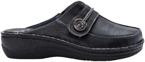 Propét Women's Jana Shoe, black, 09 D US | Image 3