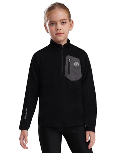 YiZYiF Kids Girls Slim Fit Muscle Sports Jacket Girls Long Sleeve Zipper Hooded Sweatshirt Skateboarding Coat