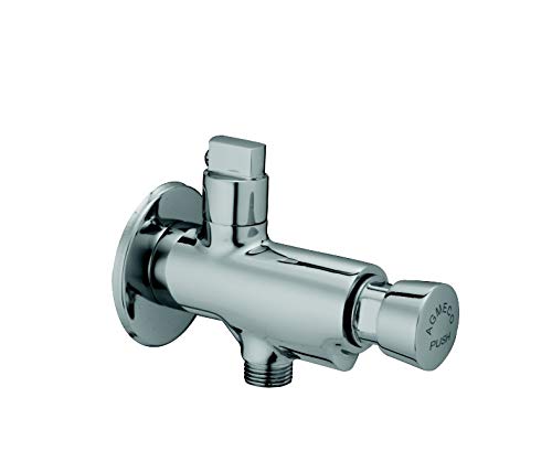 Brass Angular Stop Valve for Urinal Flush with Control Discharge Arrangement | Water Control Valve for Public Washrooms, Commercial Spaces Bathrooms (Pack of 1)-image-25