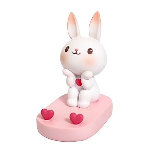 NUOBESTY Porte Téléphone Forme de Support de Bureau Kawaii Décoration de Table Unique et...