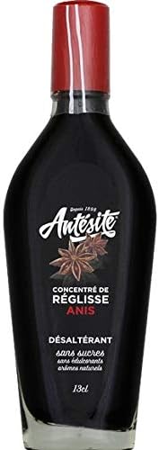 Antésite - Anise, Licorice from Concentrate and Extract from Anis Natural to Dilute Sugar - 130ml - Lot of 3 - Price Per Unit - Fast Delivery