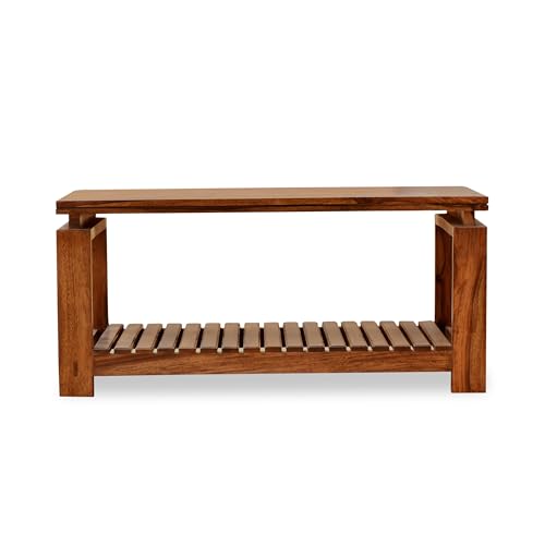 Image of Sheesham Wood Coffee Table (2)