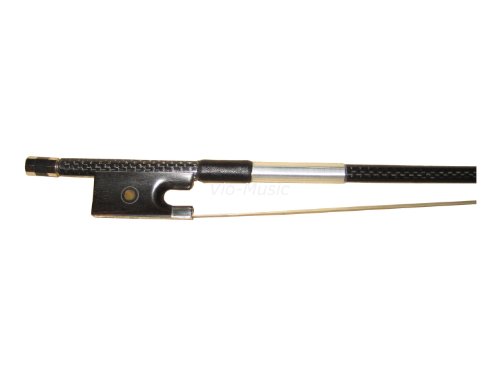 Vio Music Woven Carbon Fiber Violin Bow, Full Size 4/4
