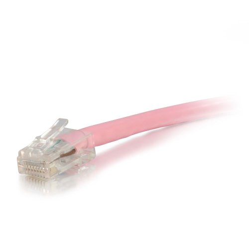 Image of C2G 00619 Cat5e Cable - Non-Booted Unshielded Ethernet Network Patch Cable, Pink (3 Feet, 0.91 Meters)