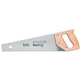 STANLEY Hand Saw, 8-TPI, 15-Inch (15-334)