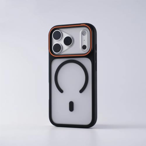 Coque iPhone 13 Pro Max de protection noire finition givrée premium