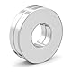 Realth 2 Stück Neodym Magnet Ringmagnet Runder Ring Magnet Ø 35mm x 15mm x 5mm Dicke für Büro Wissenschaft Projekt und Handwerk(MT3502)