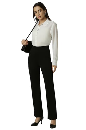 Image of Van Heusen Women's High Rise Regular Casual Pants
