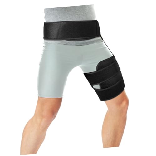 Cinturón protector ajustable para ingle y cadera, negro miniatura 3