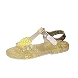 Kids Jelly Sandals Glitter Flats Birthday Party Dress...