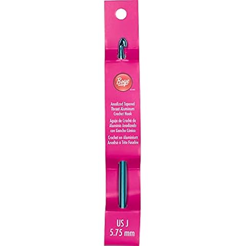 Boye 6218-J 6-Inch Aluminium Crochet Hook Cover