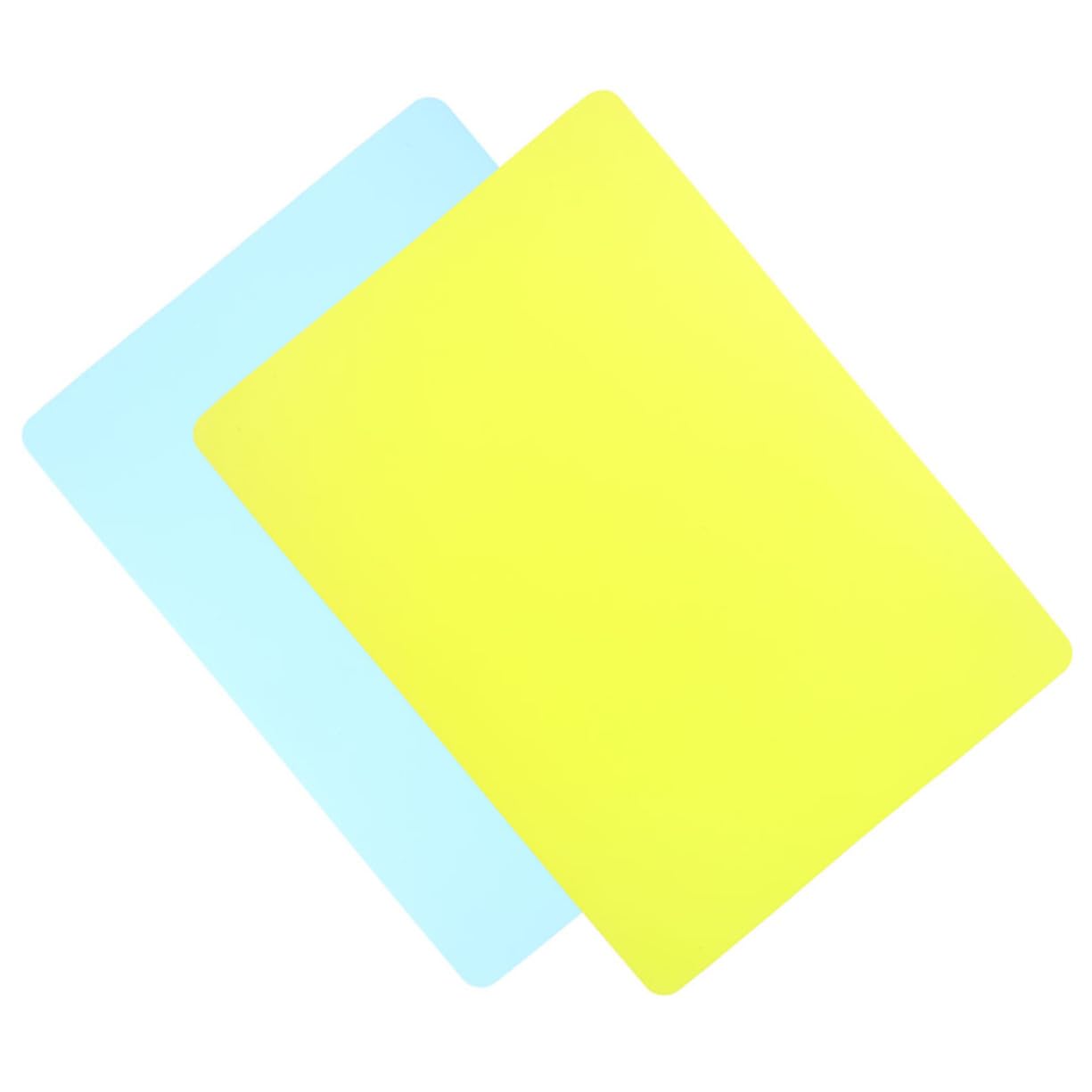 HANABASS 8 Tovagliette in Silicone Antiscottatura per Tappetini Lavabili e Flessibili per Cucina e Scrivania Protezione Macchia e Antiscivolo per e