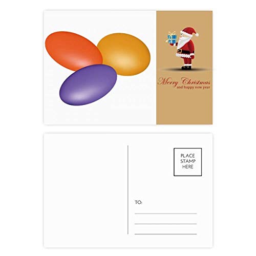 Cartes postales Père Noël illustration pilules correspondance créative