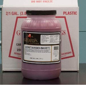 Au Naturel Cabernet Sauvignon Vinaigrette Dressing, 1 Gallon -- 2 per case.
