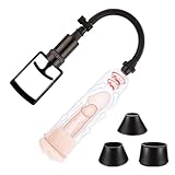 Male Growth Pump Vacuum Pump penisen largement Tool Male with Strong Suction Men's Vacuum Pump Adjustable Men's Underwear Set Training Tools to Be a Bigger Men XSYQZ-6