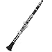 Clarinet Clarinet Instrument 17-key B-down Tune Beginners General ABS Clarinet Clarinet for Beginner