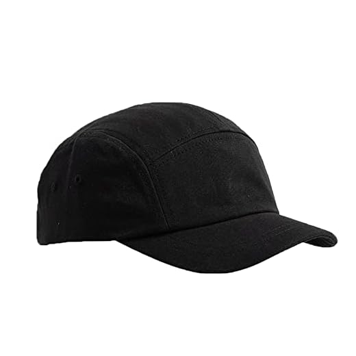 CLAPE 5 Panel Basecap Herren Cap Kurzer Schirm Unstructured Cotton Baseball Cap Outdoor Schildmütze Fashion Camp Atmungsaktiv Cycling