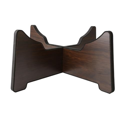 Abaodam Support pour Tambour à Langue en Bois Structure Acier 22,9 X 23,5 X 10,16 CM Présentoir de Sol pour Tambour à Percussion Convient aux Batteries Musique et Instruments à Languette