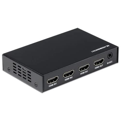 WBOX Technologies 0E-HDMISW3X1 3x1 HDMI Switcher