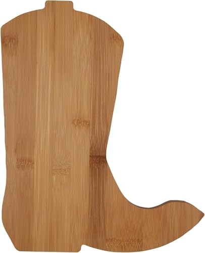 Tabla de Cortar Bambú Figura Bota Vaquera 27.9x22.9 cm miniatura 1