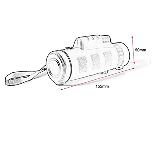 Binoculars 40X60 Monocular Telescope Wide Angle NightPrism miniatura 3