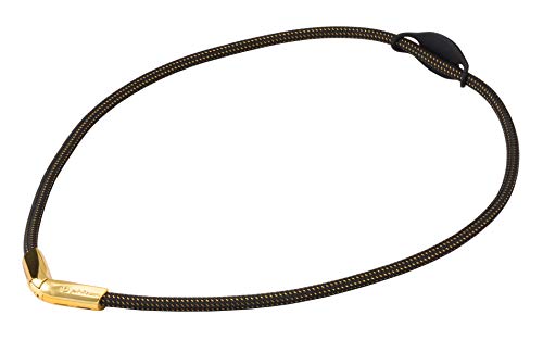 ファイテン(phiten) ネックレス RAKUWAネックX50 Vタイプ 阪神タイガースモデル ブラック/ゴールド 50cm