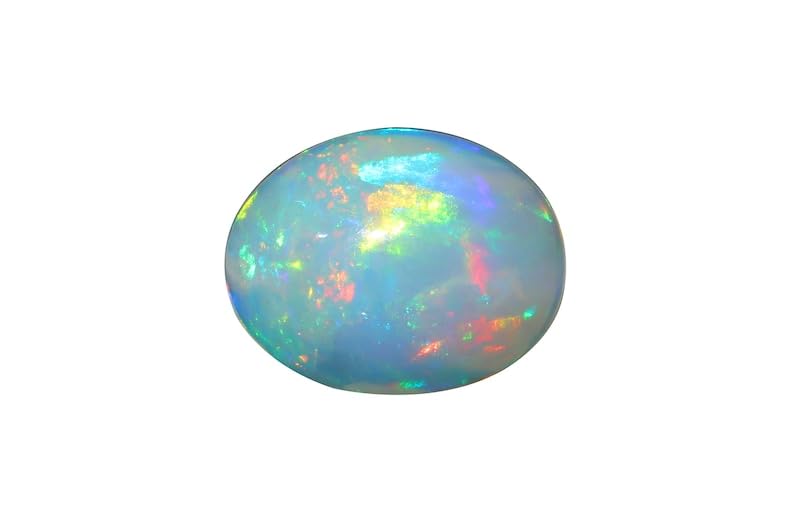 Cabochon d'opale éthiopienne pour la fabrication de bijoux uniques fait main