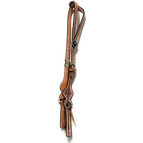 EL CHARRO Saddle Horse Headstall, Cabezadas Charra para Caballo (Honey) Cover